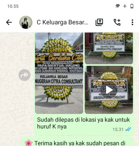 Pengiriman Papan Bunga Duka Ibis Styles Bekasi Jatibening